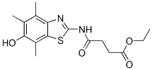 120164-76-3,Butanoic  acid,  4-[(6-hydroxy-4,5,7-trimethyl-2-benzothiazolyl)amino]-4-oxo-,  ethyl  ester