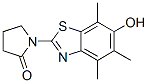 120164-97-8,2-Pyrrolidinone,  1-(6-hydroxy-4,5,7-trimethyl-2-benzothiazolyl)-