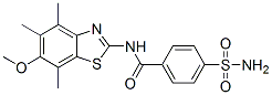 120165-54-0,Benzamide,  4-(aminosulfonyl)-N-(6-methoxy-4,5,7-trimethyl-2-benzothiazolyl)-