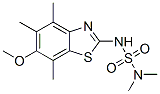 120165-57-3,Sulfamide,  N-(6-methoxy-4,5,7-trimethyl-2-benzothiazolyl)-N,N-dimethyl-