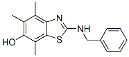 120165-71-1,6-Benzothiazolol,  4,5,7-trimethyl-2-[(phenylmethyl)amino]-