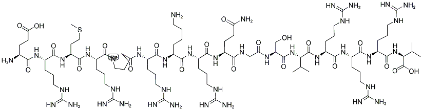 120253-69-2,H-GLU-ARG-MET-ARG-PRO-ARG-LYS-ARG-GLN-GLY-SER-VAL-ARG-ARG-ARG-VAL-OH