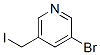 120276-48-4,Pyridine, 3-bromo-5-(iodomethyl)- (9CI)
