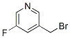 120277-14-7,Pyridine, 3-(bromomethyl)-5-fluoro- (9CI)