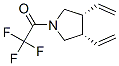 120568-87-8,Pyrrolidine, 3,4-diethenyl-1-(trifluoroacetyl)-, cis- (9CI)