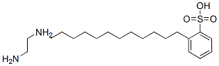 12068-06-3,dodecylbenzenesulphonic acid, compound with ethylenediamine (2:1)