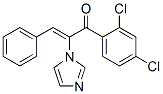 120758-59-0,2-Propen-1-one,  1-(2,4-dichlorophenyl)-2-(1H-imidazol-1-yl)-3-phenyl-,  (Z)-  (9CI)
