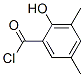 121031-61-6,Benzoyl chloride, 2-hydroxy-3,5-dimethyl- (9CI)