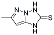 121066-19-1,1H-Pyrazolo[1,5-b][1,2,4]triazole-2(3H)-thione,  6-methyl-