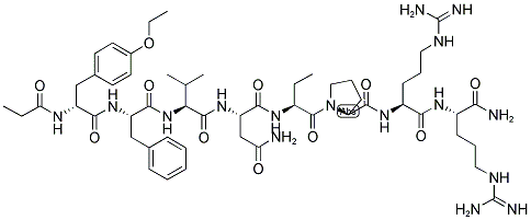 121250-95-1,PROPIONYL-D-TYR(ET)-PHE-VAL-ASN-ABU-PRO-ARG-ARG-NH2