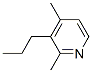 121259-17-4,Pyridine, 2,4-dimethyl-3-propyl- (9CI)