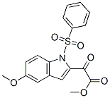 121268-84-6,METHYL 5-METHOXY-ALPHA-OXO-1-(PHENYLSULFONYL)INDOLE-2-ACETATE