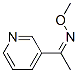 121453-74-5,Ethanone, 1-(3-pyridinyl)-, O-methyloxime (9CI)