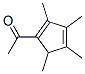 121506-82-9,Ethanone, 1-(2,3,4,5-tetramethyl-1,3-cyclopentadien-1-yl)- (9CI)