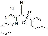 121512-59-2,(3-CHLORO-QUINOXALIN-2-YL)-(TOLUENE-4-SULFONYL)-ACETONITRILE