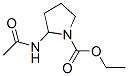 121537-91-5,1-Pyrrolidinecarboxylicacid,2-(acetylamino)-,ethylester(9CI)