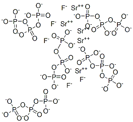 12168-31-9,pentastrontium fluoride triphosphate
