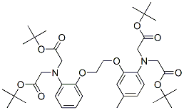 121739-13-7,N-[2-[2-[2-[BIS[2-(1,1-DIMETHYLETHOXY)-2-OXOETHYL]AMINO]-5-METHYLPHENOXY]ETHOXY]PHENYL]-N-[2-(1,1-DIMETHYLETHOXY)-2-OXOETHYL]-GLYCINE 1,1-DIMETHYLETHYL ESTER