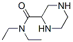 121885-08-3,2-Piperazinecarboxamide,N,N-diethyl-(9CI)