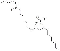 122-53-2,1-butyl 9-(sulphonatooxy)octadecanoate