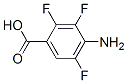 122033-75-4,Benzoic acid, 4-amino-2,3,5-trifluoro- (9CI)