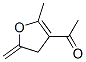 122132-63-2,Ethanone, 1-(4,5-dihydro-2-methyl-5-methylene-3-furanyl)- (9CI)
