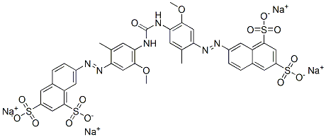 12217-64-0,tetrasodium 7,7'-[carbonylbis[imino(5-methoxy-2-methyl-4,1-phenylene)azo]]bis(naphthalene-1,3-disulphonate)