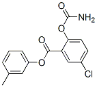 122277-25-2,(3-methylphenyl) 2-carbamoyloxy-5-chloro-benzoate