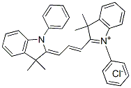 122295-58-3,2-[(E)-3-(3,3-DIMETHYL-1-PHENYL-1,3-DIHYDRO-2H-INDOL-2-YLIDENE)-1-PROPENYL]-3,3-DIMETHYL-1-PHENYL-3H-INDOLIUM CHLORIDE