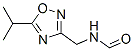 122384-65-0,Formamide, N-[[5-(1-methylethyl)-1,2,4-oxadiazol-3-yl]methyl]- (9CI)