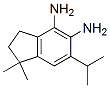 122393-67-3,1H-Indene-4,5-diamine,  2,3-dihydro-1,1-dimethyl-6-(1-methylethyl)-