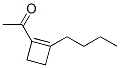 122598-61-2,Ethanone, 1-(2-butyl-1-cyclobuten-1-yl)- (9CI)