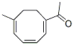 122598-78-1,Ethanone, 1-(6-methyl-1,3,5-cyclooctatrien-1-yl)- (9CI)