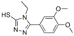 122772-20-7,5-(3,4-DIMETHOXYPHENYL)-4-ETHYL-4H-1,2,4-TRIAZOLE-3-THIOL