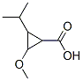 122775-02-4,Cyclopropanecarboxylic acid, 2-methoxy-3-(1-methylethyl)- (9CI)