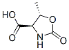 122871-70-9,4-Oxazolidinecarboxylicacid,5-methyl-2-oxo-,(4R-trans)-(9CI)