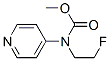 122975-00-2,Carbamic acid, (2-fluoroethyl)-4-pyridinyl-, methyl ester (9CI)
