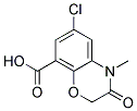 123040-79-9,6-Chloro-3,4-dihydro-4-methyl-3-oxo-2H-1,4-benzoxanine-8-carboxylic acid