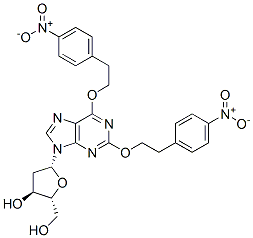 123107-74-4,2,6-BIS-O-[2-(4-NITROPHENYL)ETHYL]-2'-DEOXYXANTHOSINE