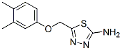 123216-99-9,5-[(3,4-dimethylphenoxy)methyl]-1,3,4-thiadiazol-2-amine