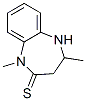 123229-11-8,2H-1,5-Benzodiazepine-2-thione,  1,3,4,5-tetrahydro-1,4-dimethyl-