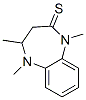 123229-21-0,2H-1,5-Benzodiazepine-2-thione,  1,3,4,5-tetrahydro-1,4,5-trimethyl-