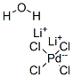 123334-21-4,LITHIUM TETRACHLOROPALLADATE(II) HYDRATE
