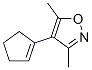 123371-93-7,Isoxazole, 4-(1-cyclopenten-1-yl)-3,5-dimethyl- (9CI)