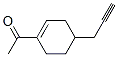 123405-90-3,Ethanone, 1-[4-(2-propynyl)-1-cyclohexen-1-yl]- (9CI)