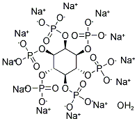 123408-98-0,MYO-INOSITOL HEXAKIS(DIHYDROGEN PHOSPHATE), DODECASODIUM SALT HYDRATE
