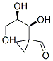 123490-28-8,Cyclopropanecarboxaldehyde, 1-(1,2,3-trihydroxypropyl)-, [R-(R*,S*)]- (9CI)