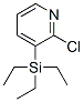 123506-74-1,Pyridine, 2-chloro-3-(triethylsilyl)- (9CI)