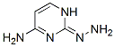 123510-88-3,2(1H)-Pyrimidinone, 4-amino-, hydrazone (9CI)