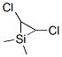 123557-06-2,Silacyclopropane, 2,3-dichloro-1,1-dimethyl- (9CI)